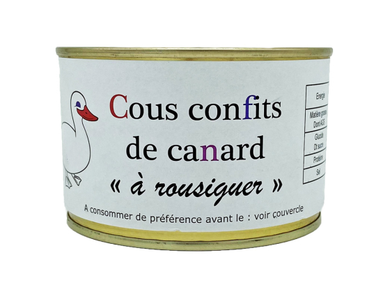 Cous confits de canard "à rousiguer"