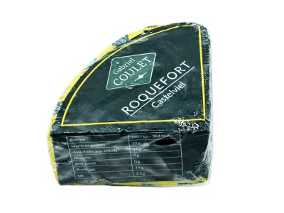 Roquefort Castelviel - 36,90€ TTC/kg soit MAX 14,76€ TTC pour 400 g. Tarif ajusté selon poids