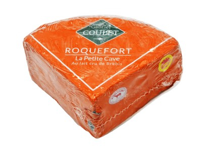 Roquefort PetiteCave - 33,50€ TTC/kg soit MAX 13,40 € TTC pour 400 g. Tarif ajusté selon poids