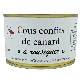 Cous confits de canard "à rousiguer"