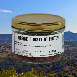 Terrine d'abats de brebis