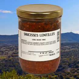 Saucisses Lentilles