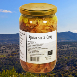 Agneau Sauce Curry BIO