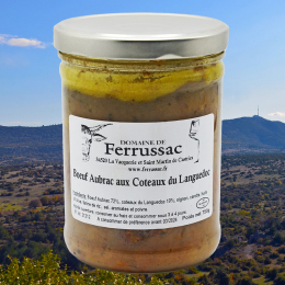 Bœuf Aubrac aux Coteaux du Languedoc